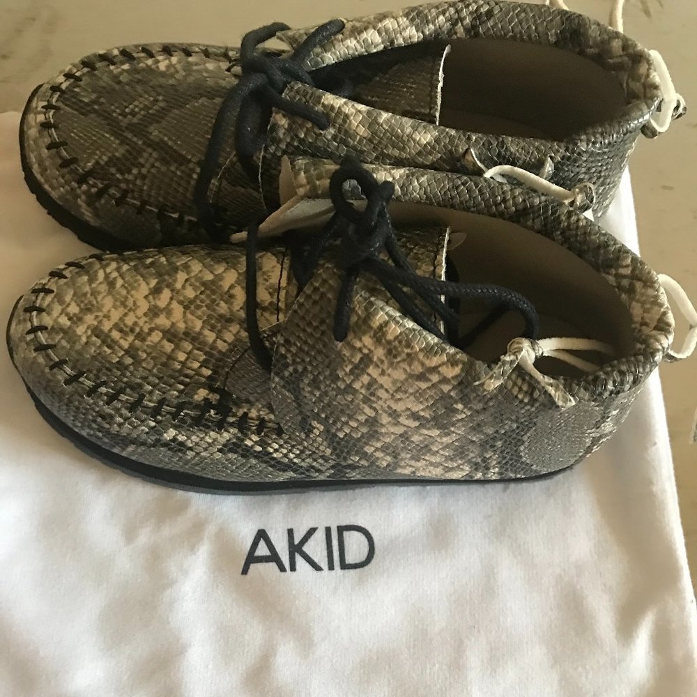 AKID Snakeskin Toddler Boots